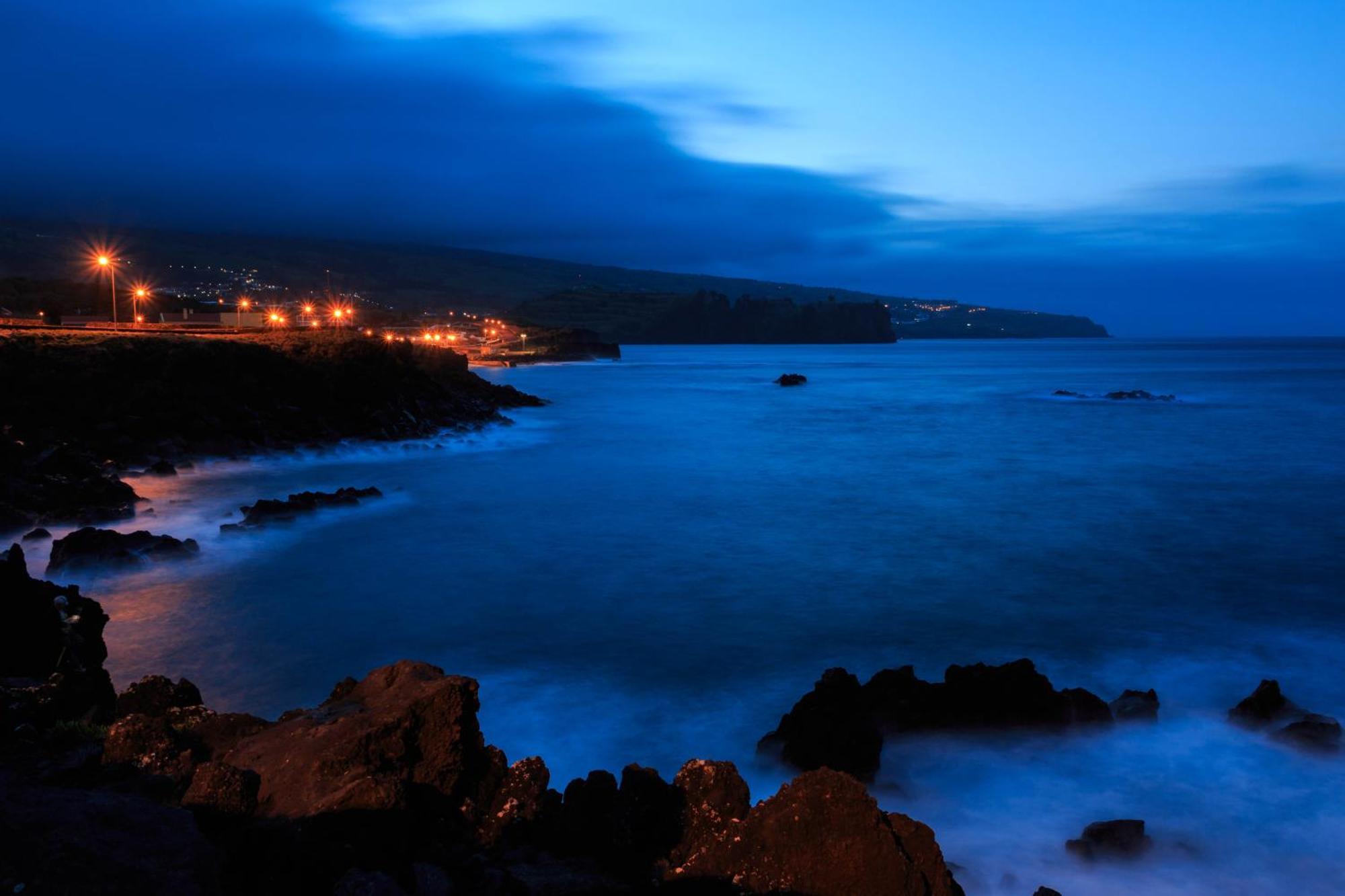 Seaside Azores Villa With Natural Pool, Terrace & Barbecue Capelas Dış mekan fotoğraf