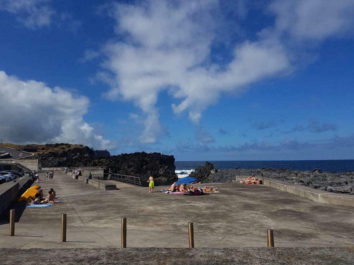 Seaside Azores Villa With Natural Pool, Terrace & Barbecue Capelas Dış mekan fotoğraf